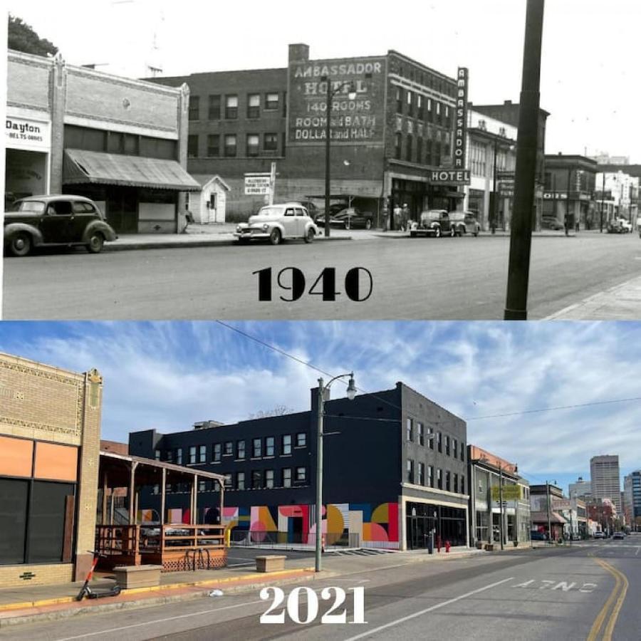 Historic Place In Downtown Memphis Exterior foto